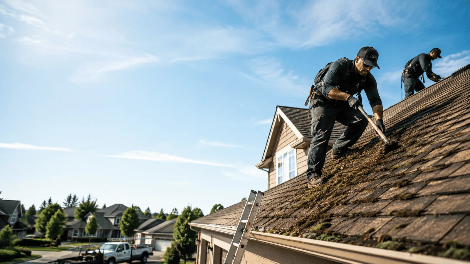 Roof Moss Removal in Walnut Cove, NC near me
